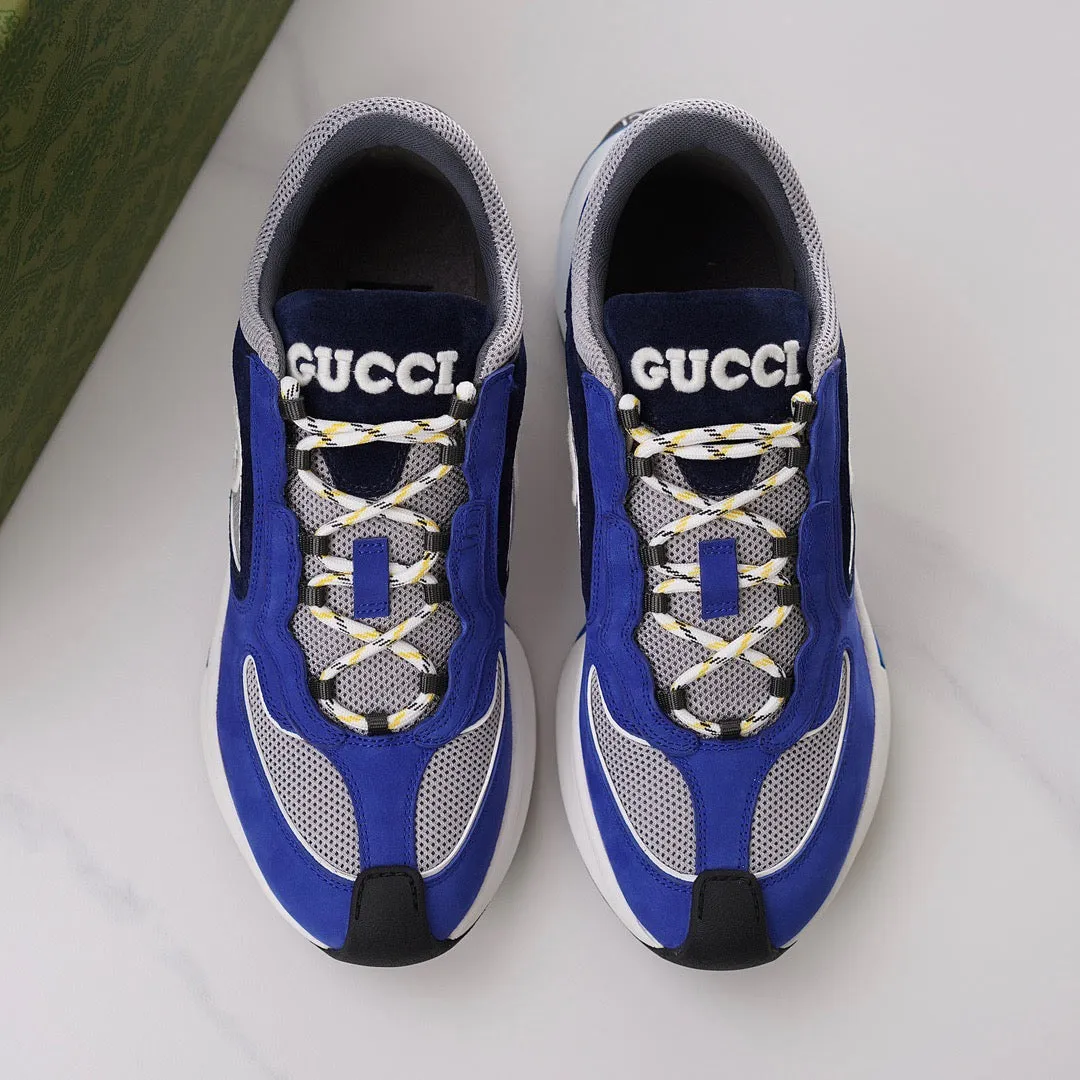 GCI Men New Run Blue Suede Sneakers-181