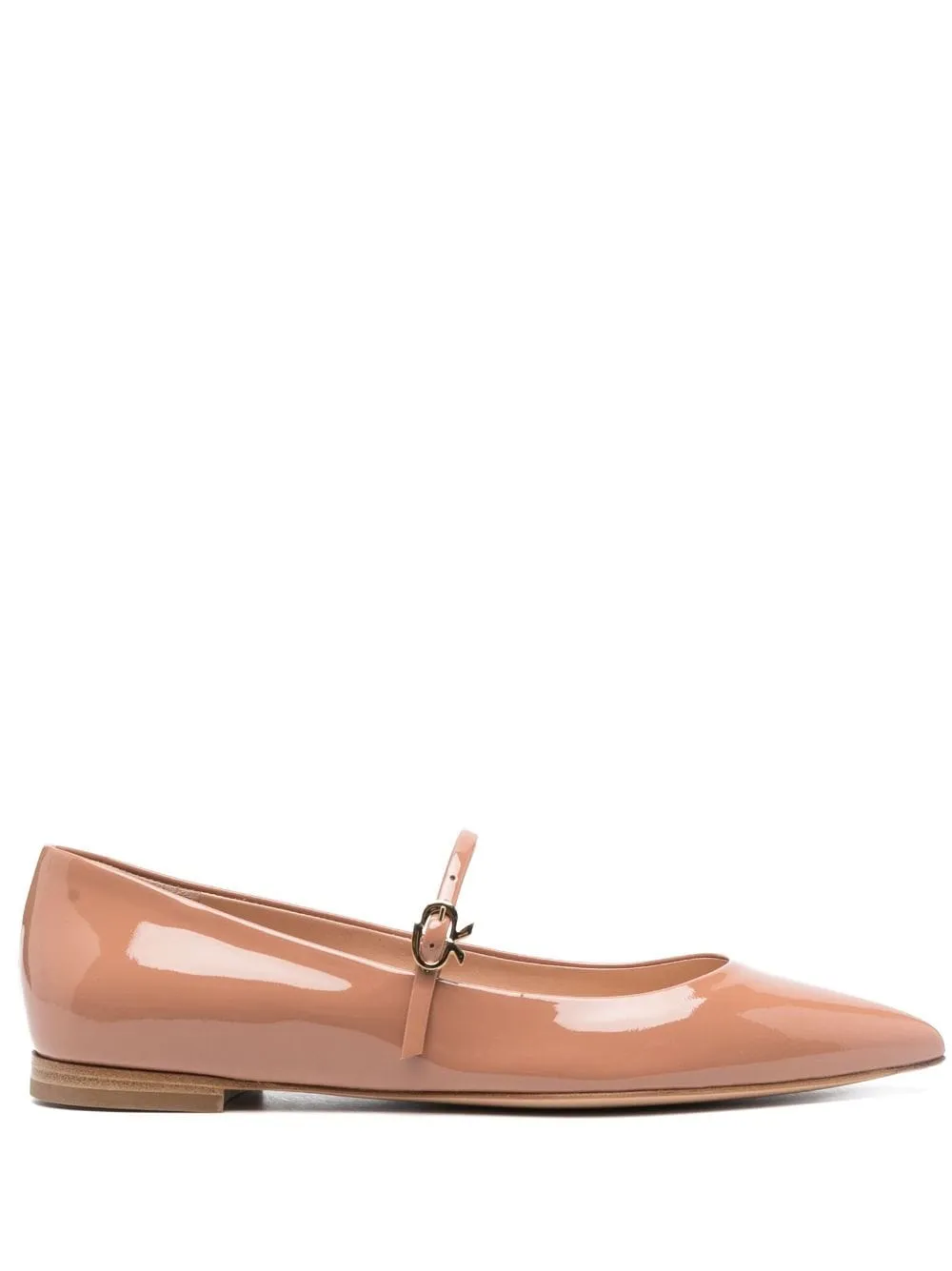 Gianvito Rossi Flat shoes Beige