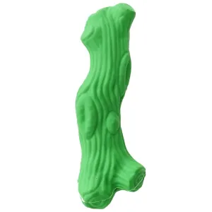 Goofy Tails Tree Trunk Chew Toys for Dogs (Green)