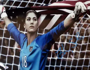 Hope Solo Signed 16x20 USA Women's Soccer Photo PSA/DNA