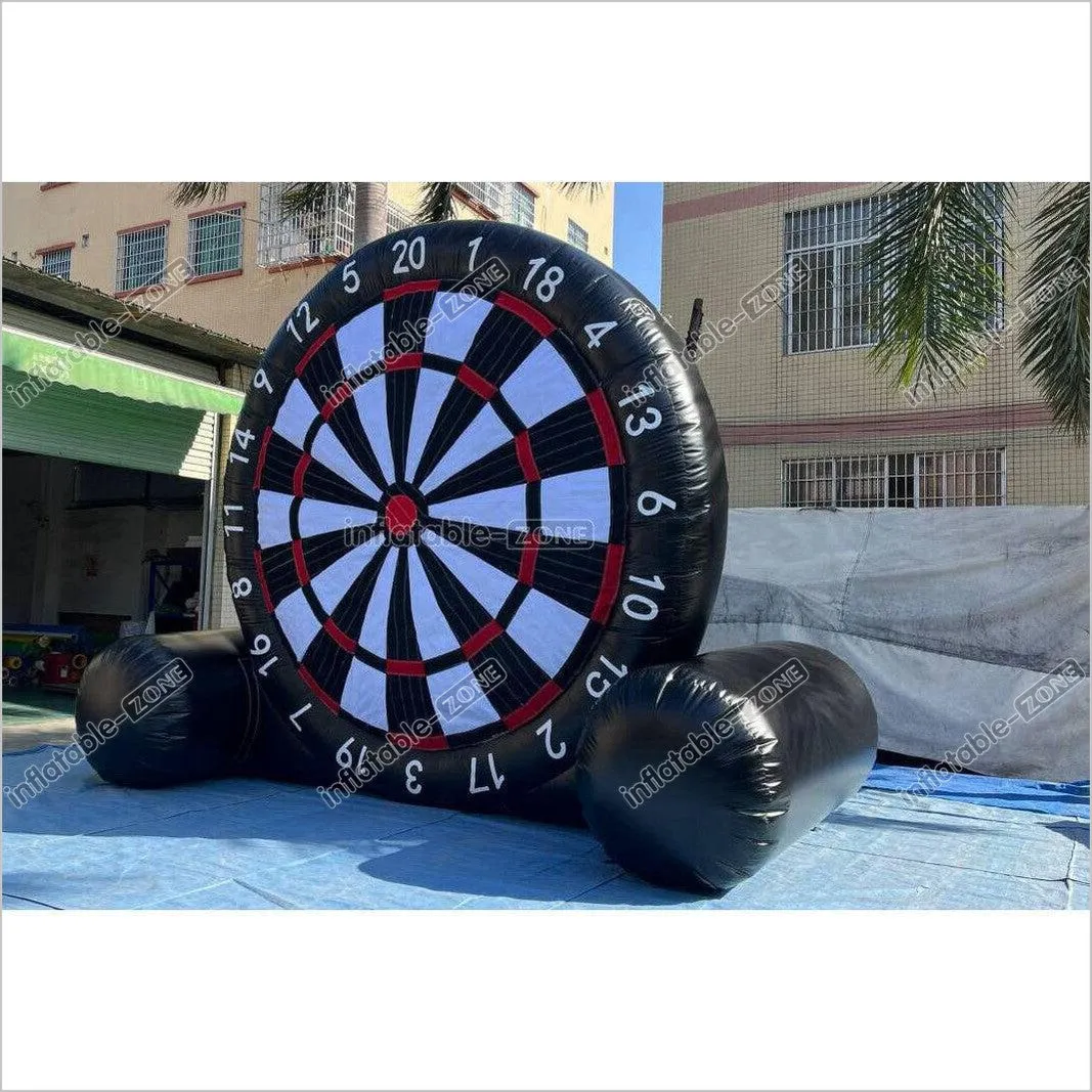 Huge Inflatable Soccer Darts Outdoor Interactive Entertainment Inflatables Football Dart Sports Games