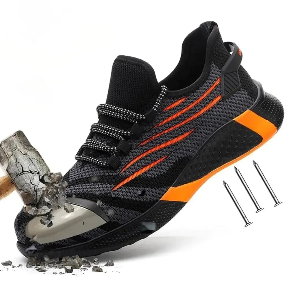 Industrial Security Shoes with Cap for Men