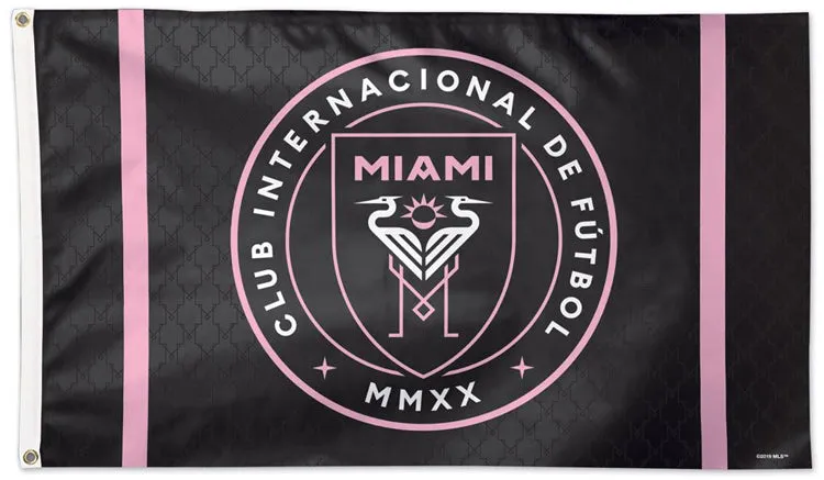 Inter Miami CF Official MLS Soccer Deluxe-Edition Premium 3'x5' Flag - Wincraft Inc.