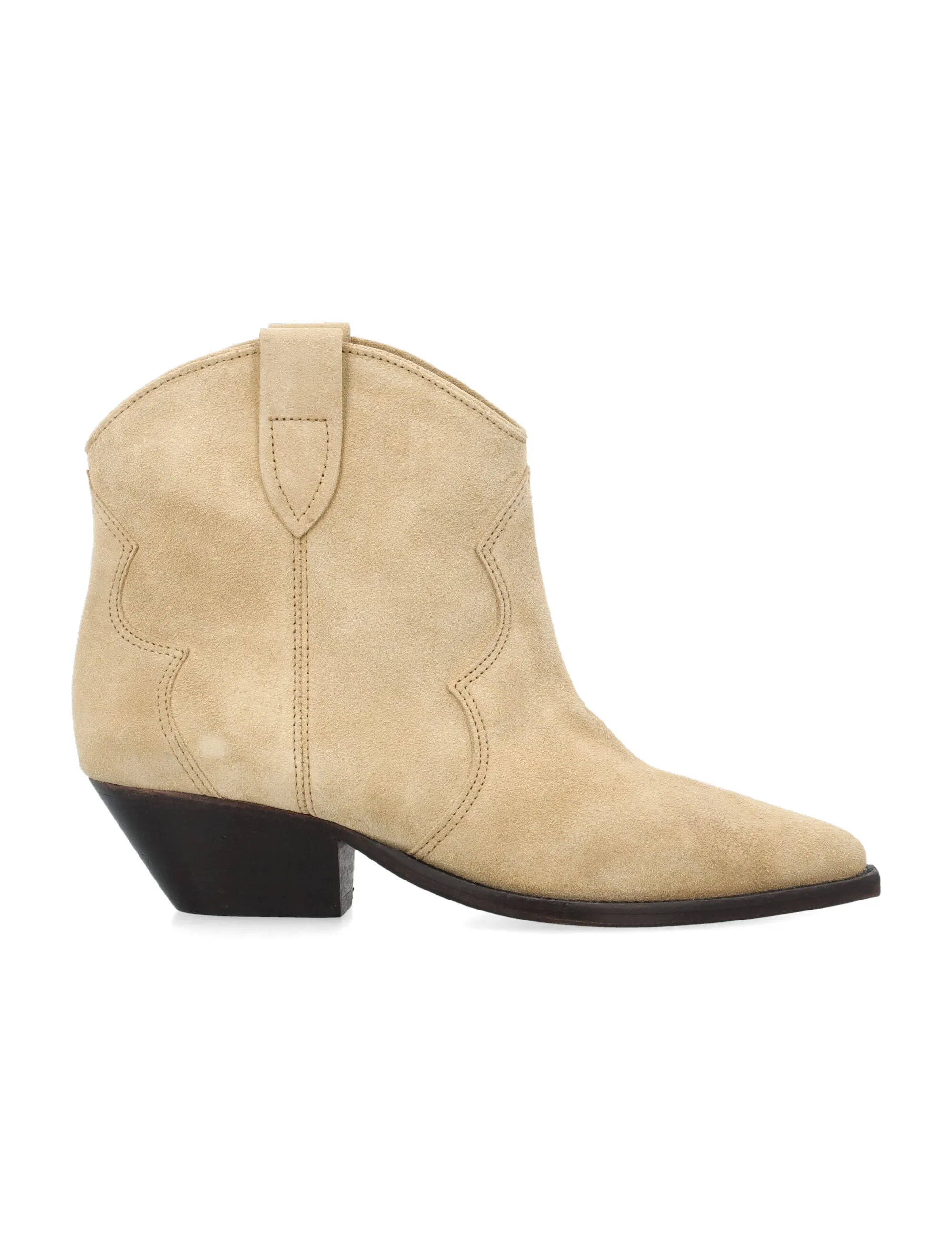 ISABEL MARANT Chic Suede Western Ankle Boots