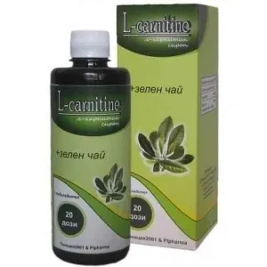 L-CARNITINE 1000mg   GREEN TEA liquid syrup 400ml.