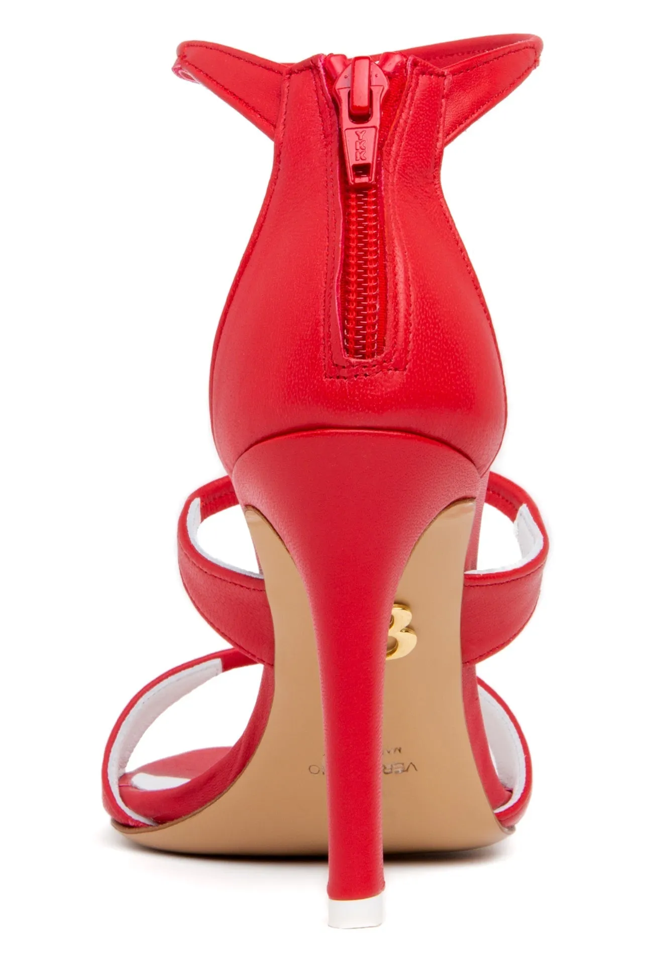 Lorenza Red Leather Sandal