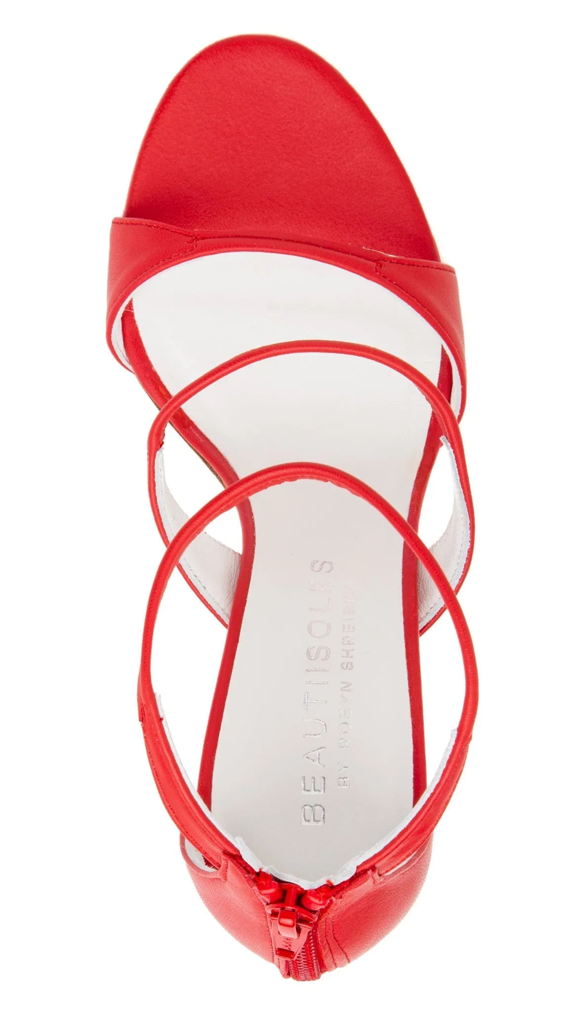 Lorenza Red Leather Sandal