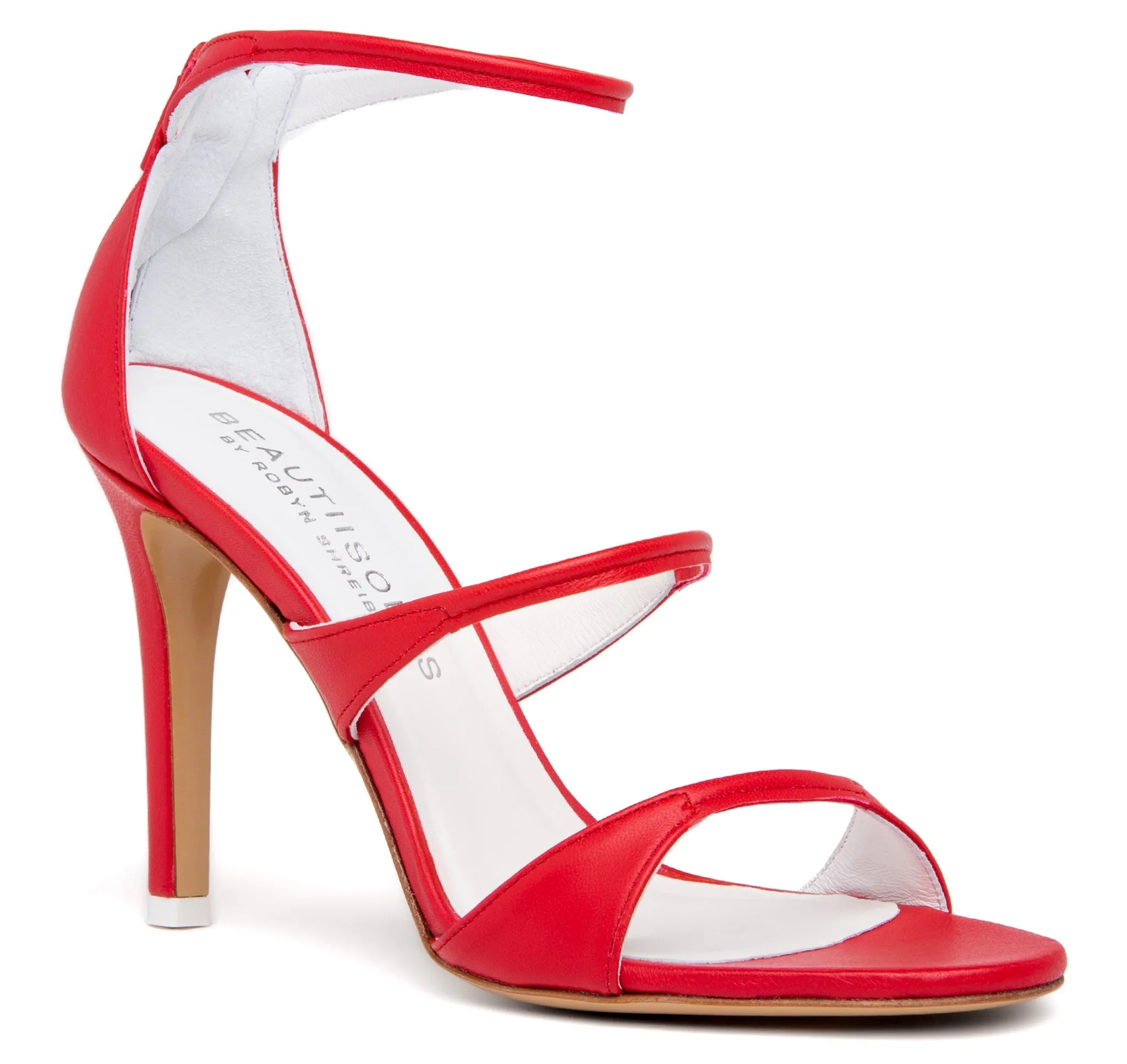 Lorenza Red Leather Sandal