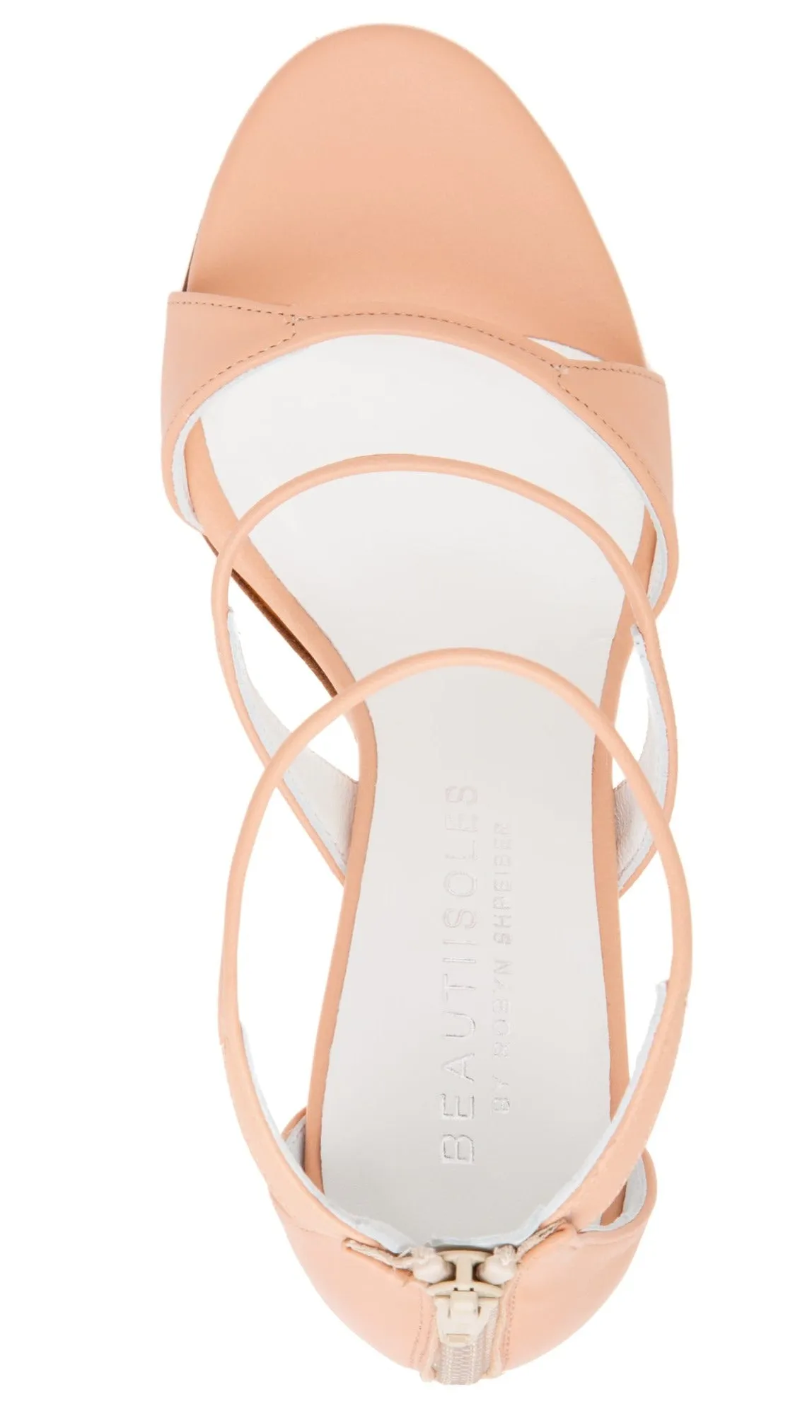 Lorenza White Leather Sandal