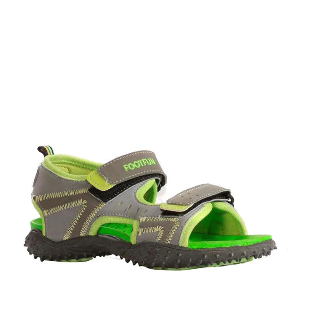 Lucy & Luke (Green) Casual Sandal For Kids BEN-10 By Liberty