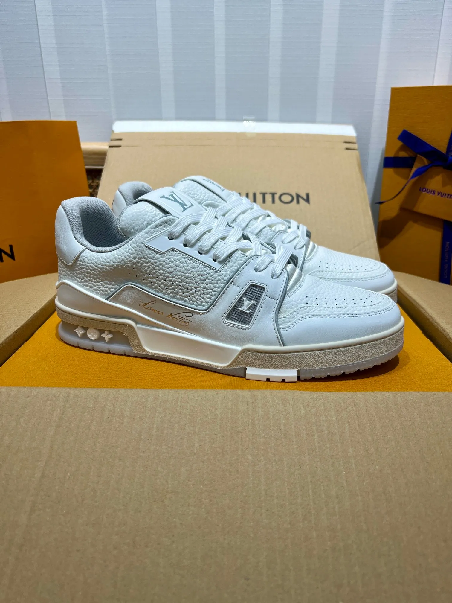 LUV White Trainer Sneakers-77