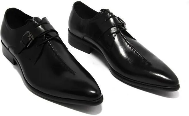 Men Dress Shoes -  Pointed Business Shoes