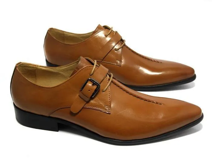 Men Dress Shoes -  Pointed Business Shoes