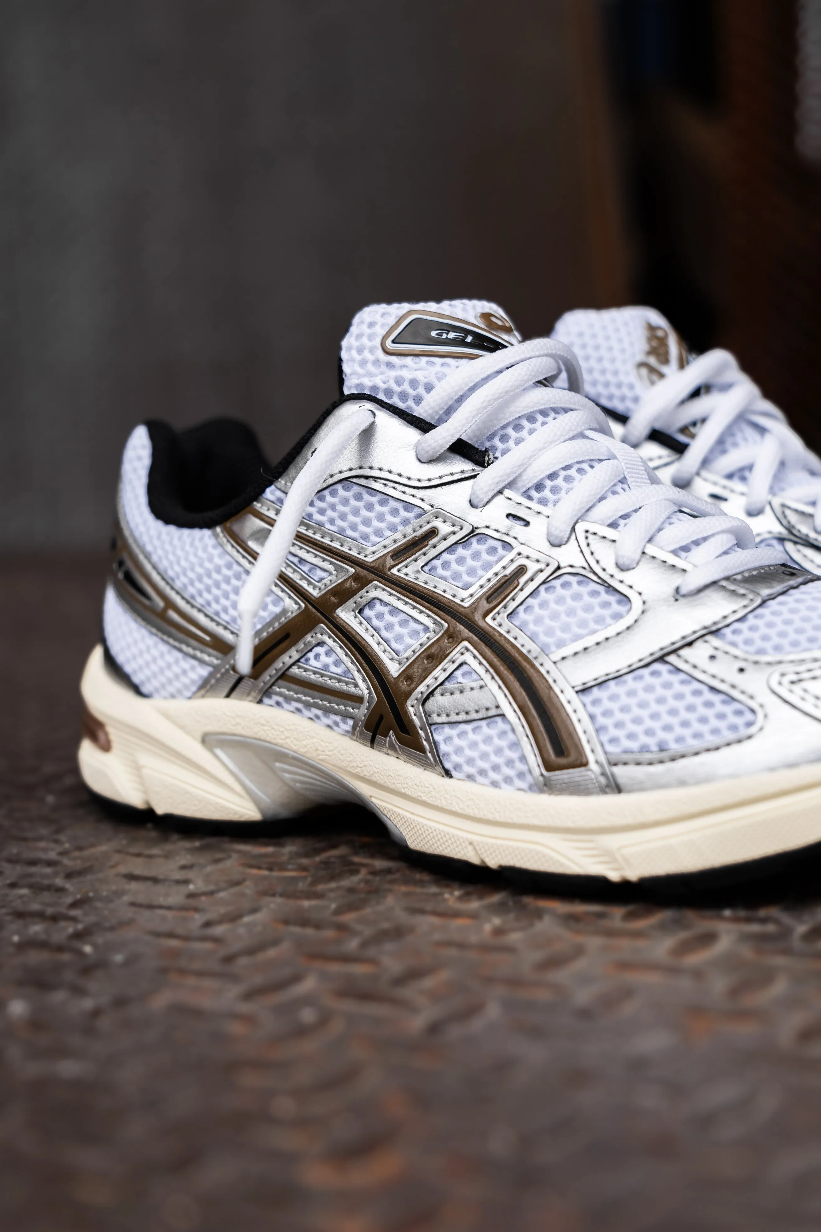 Mens Asics Gel-1130 (White/Clay Canyon)