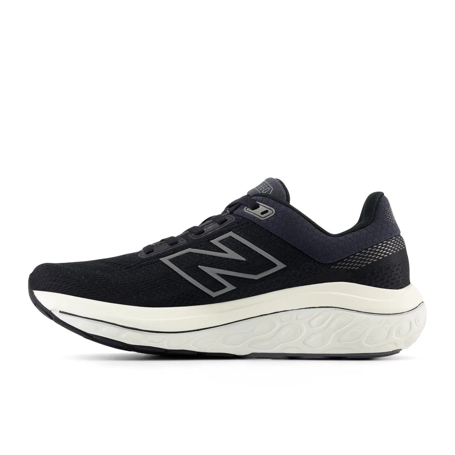 Men's New Balance Fresh Foam X 860v14 Color: Black with Phantom and Sea Salt