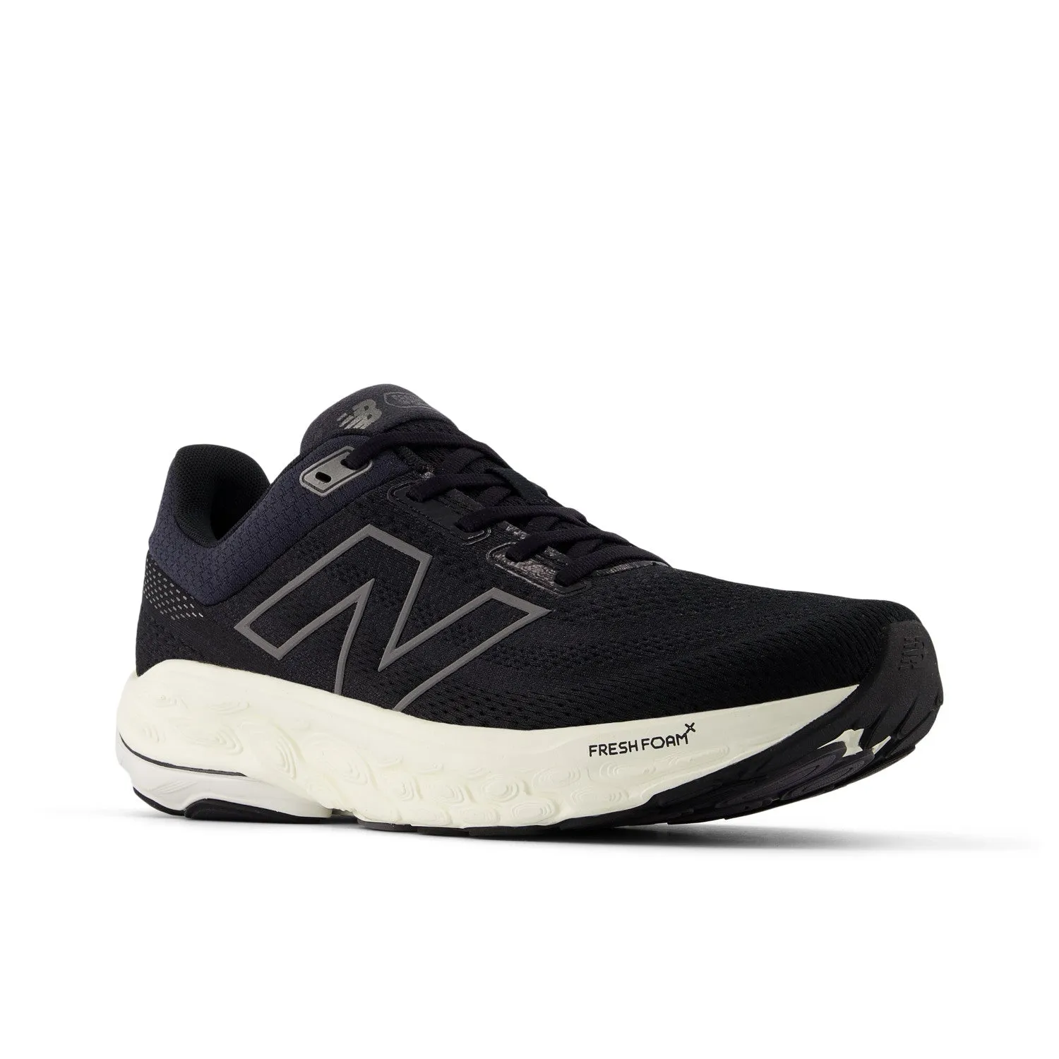 Men's New Balance Fresh Foam X 860v14 Color: Black with Phantom and Sea Salt