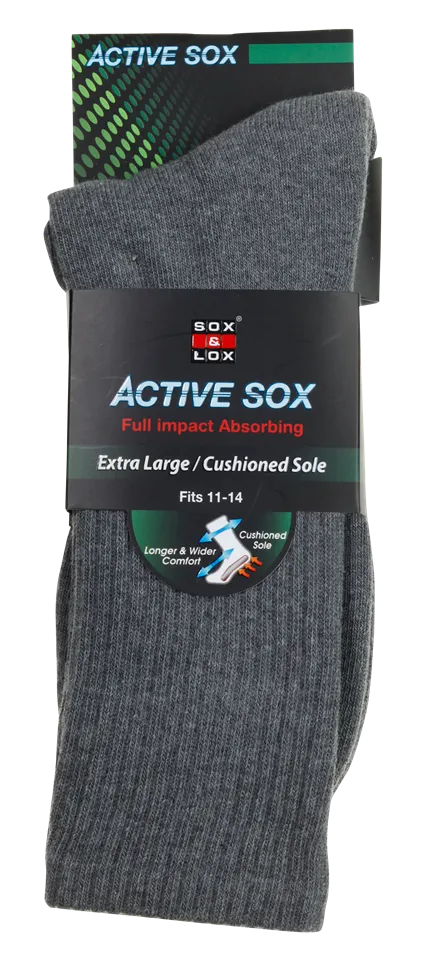 Men's Sports Cushioned Long [Extra Large]