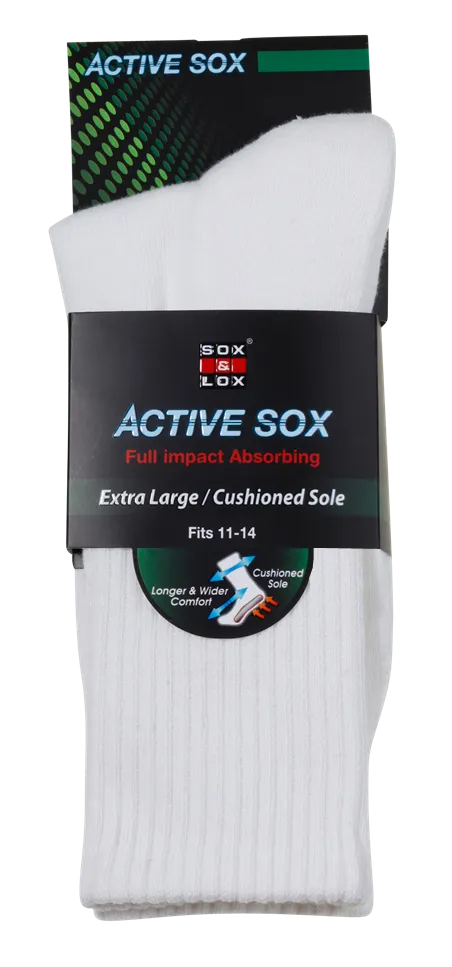 Men's Sports Cushioned Long [Extra Large]