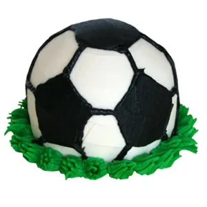 Mini Cake: Soccer Ball