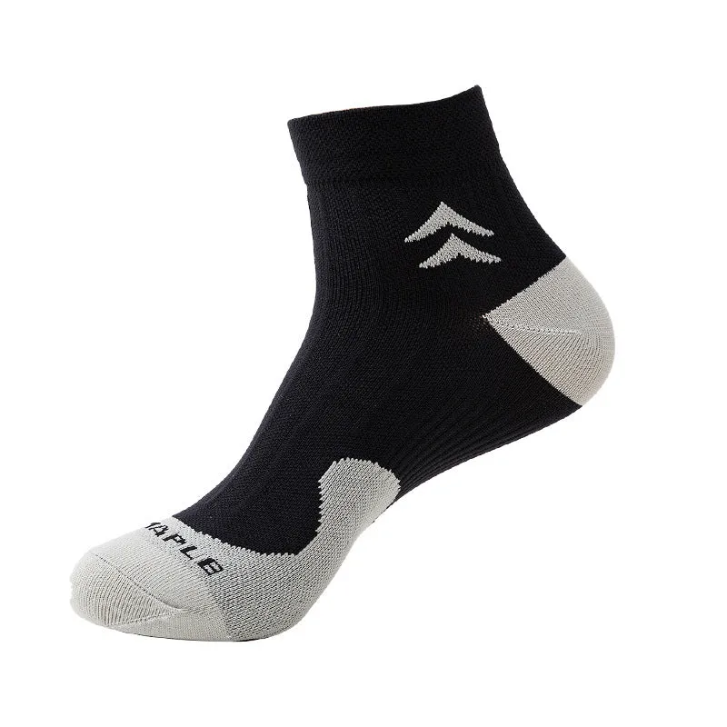 Multicolor Adult Fitness Socks Simple Socks - 6 Pairs