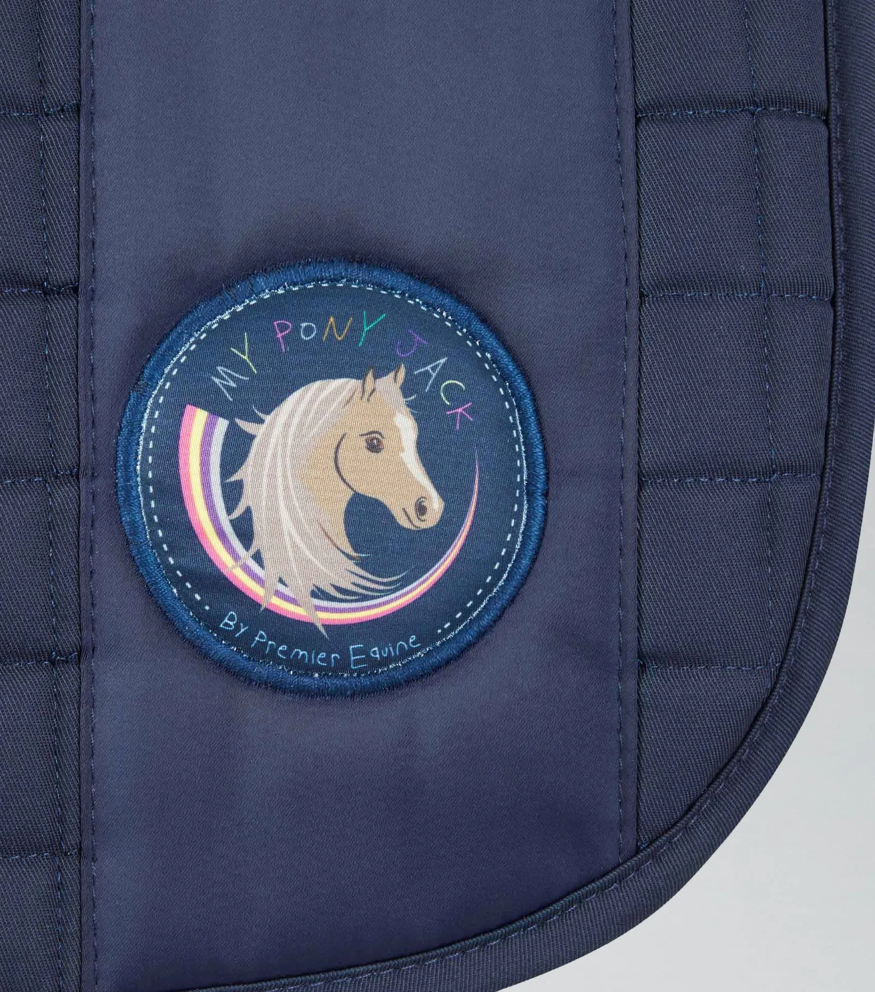 My Pony Jack Cotton GP/Jump Plain Saddle Pad Navy