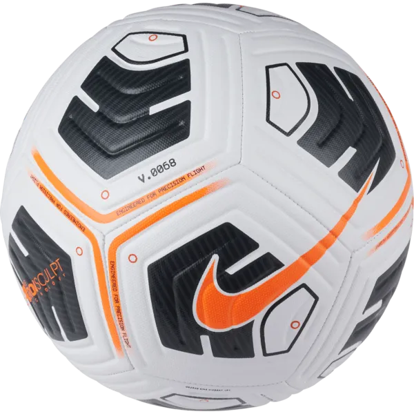 Nike Academy Team Soccer Ball White/Black/Orange