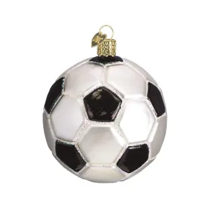 Old World Christmas Soccer Ball Ornament