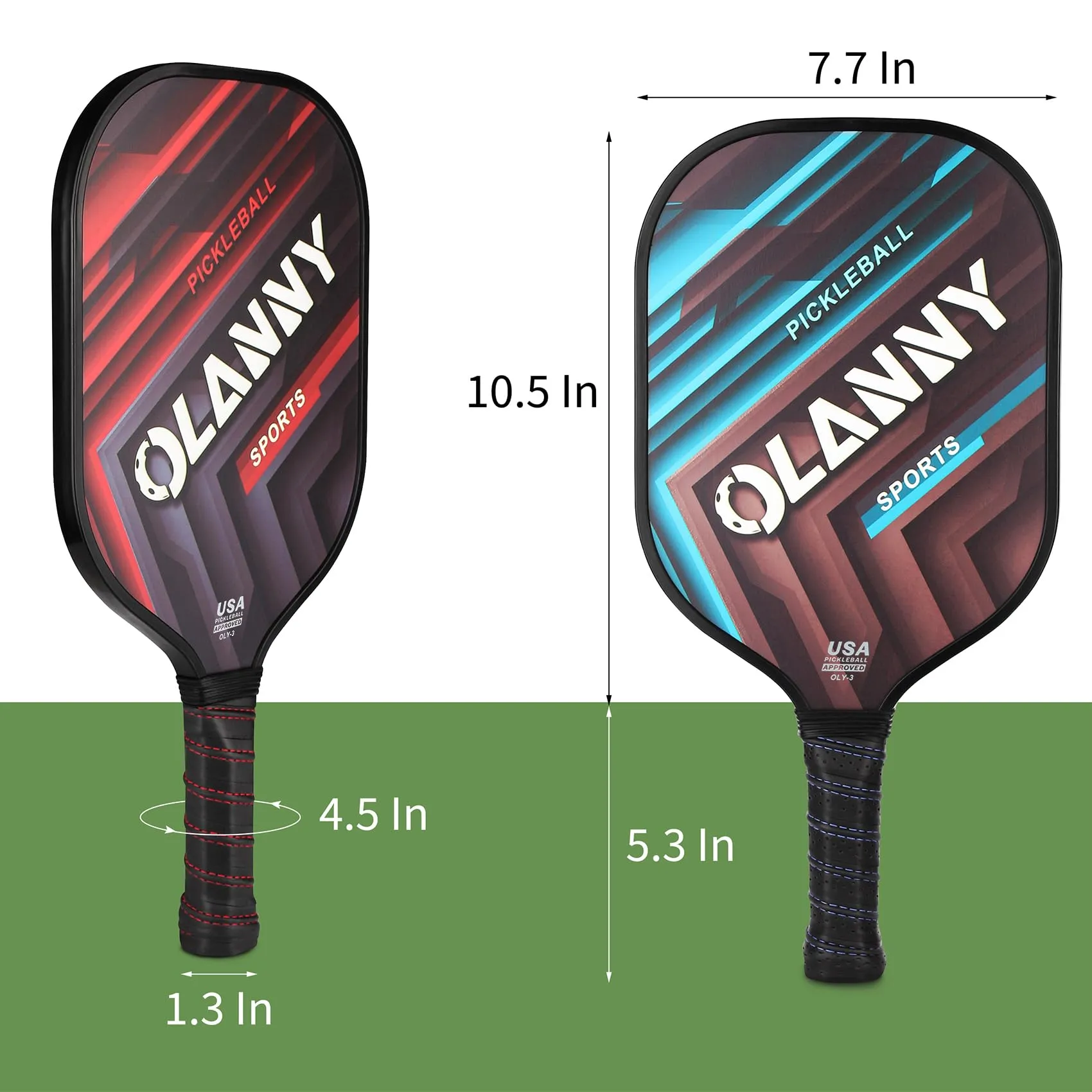 Pickleball Paddles Set.