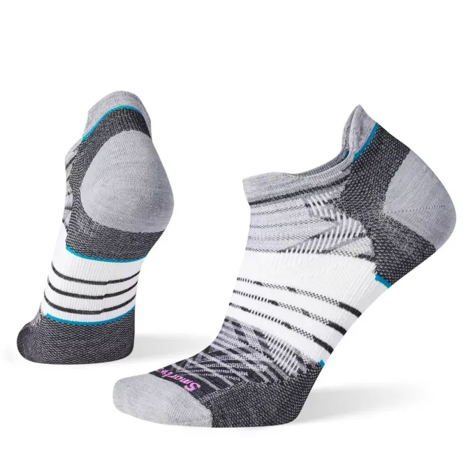 Run Zero Cushion Stripe Low Ankle Socks (Women's) - SW001669