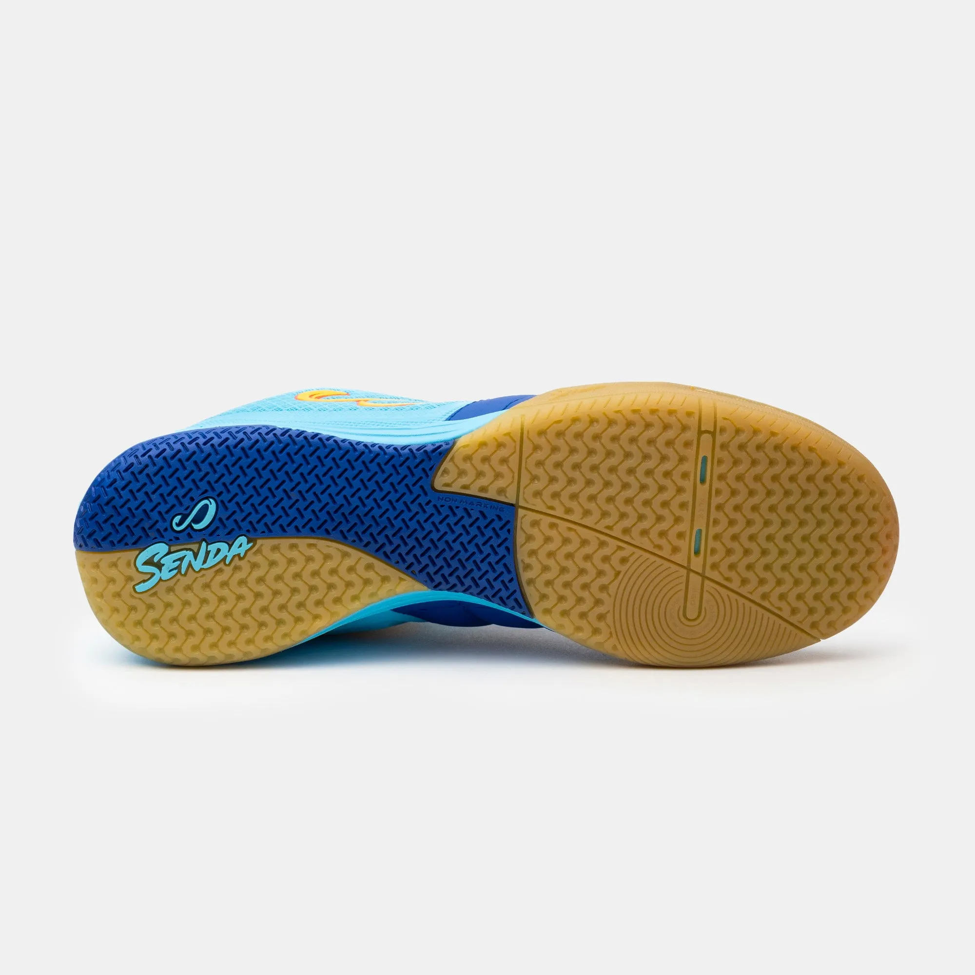 Senda Athletics USHUAIA Club 2.0 Futsal Shoe - Blue/Yellow