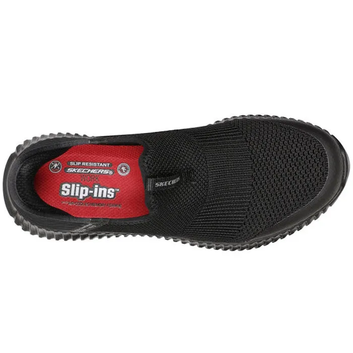 Skechers Fabulous View SLIP INS Black for Work Cressnock - Gwynedd