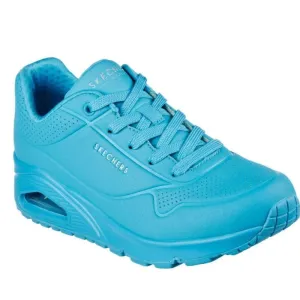 Skechers Uno Bright Air Aqua Sneaker Lace Up ON CLEARANCE LAST ONE Womens US 7