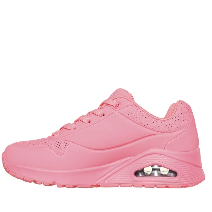 Skechers Uno Stand On Air Coral Womens Trainer