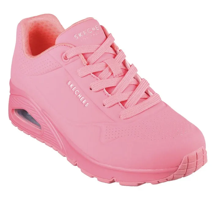 Skechers Uno Stand On Air Coral Womens Trainer