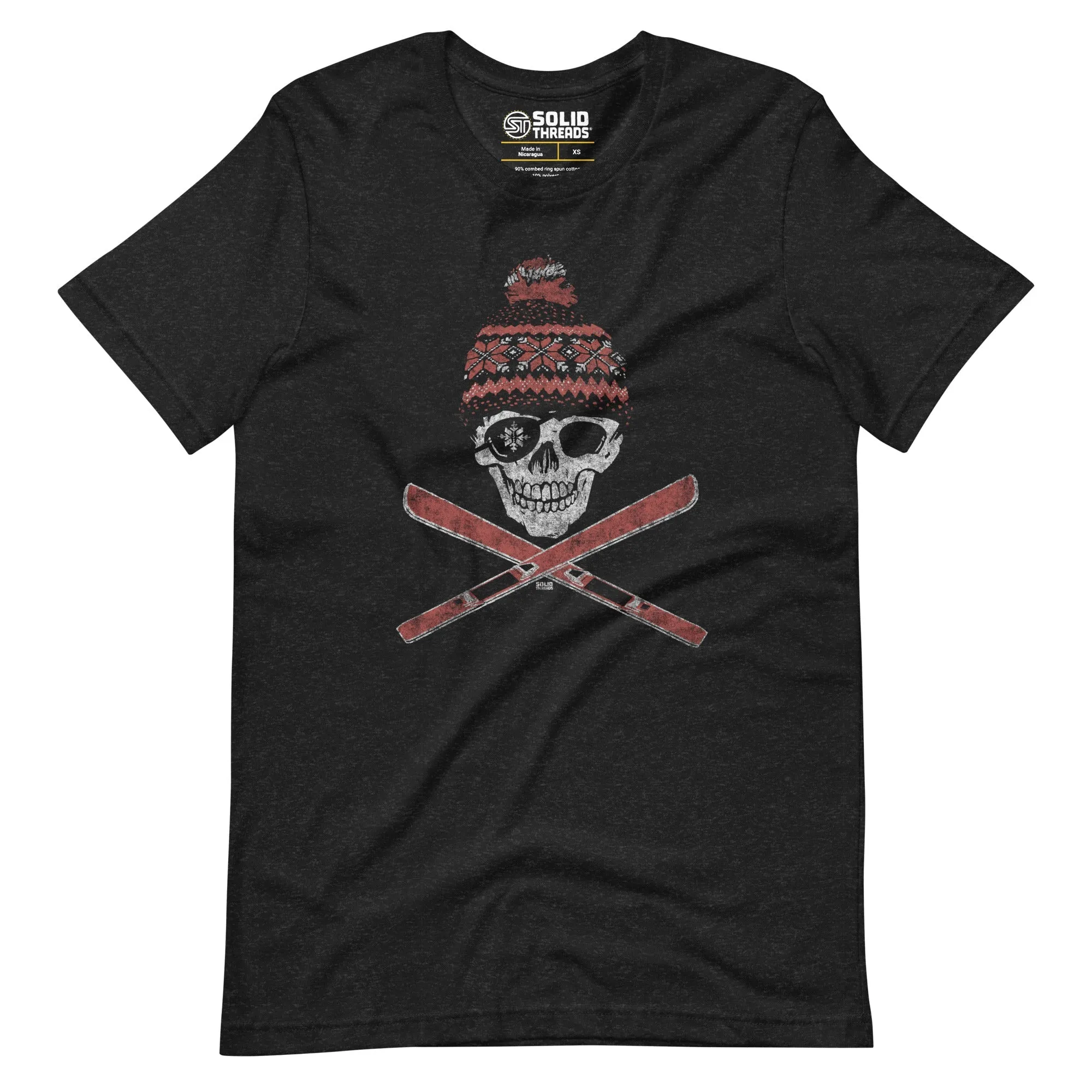 Ski Skull Soft Style T-Shirt