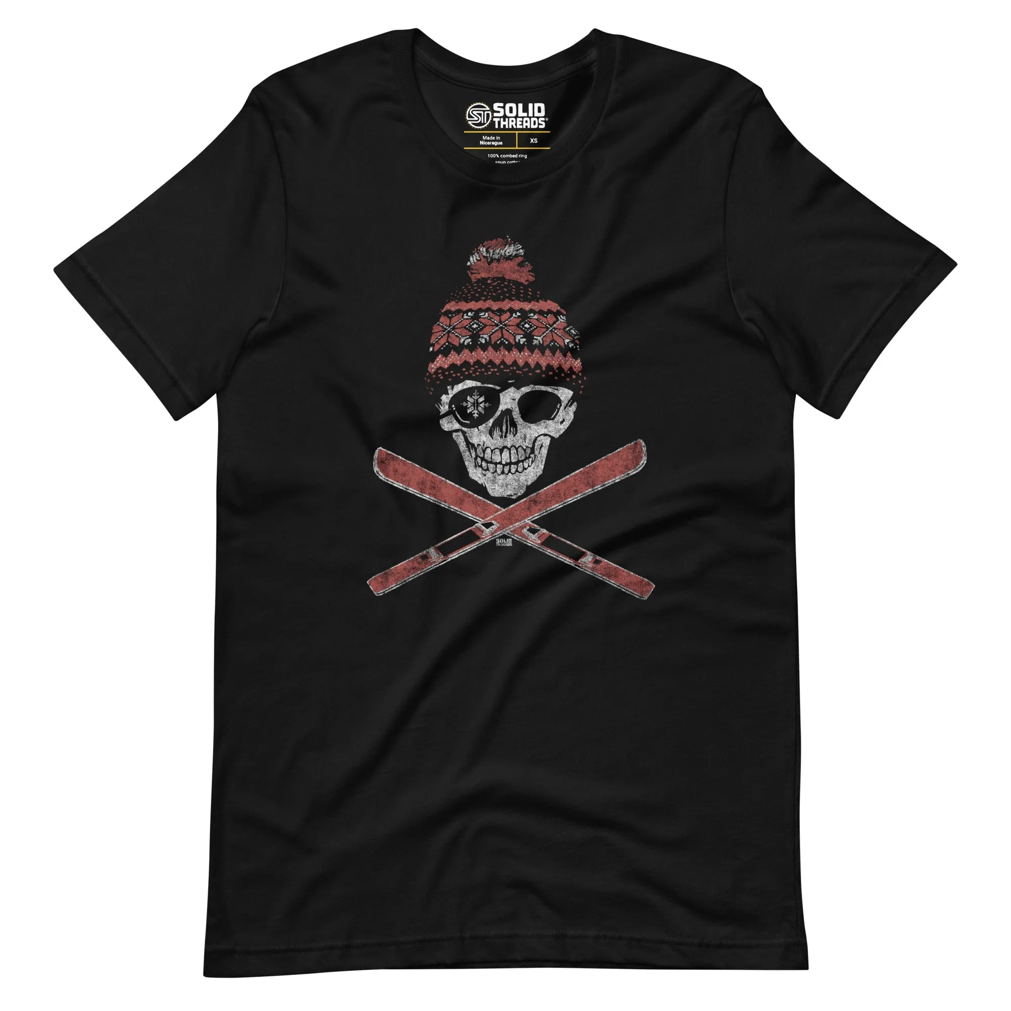 Ski Skull Soft Style T-Shirt