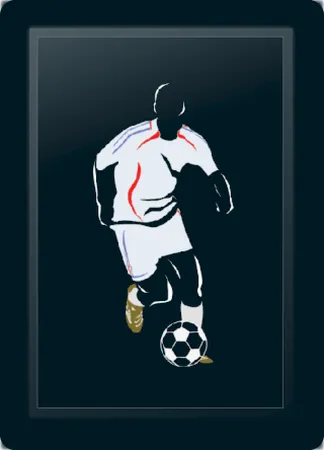 Soccer Forward Logo Panel