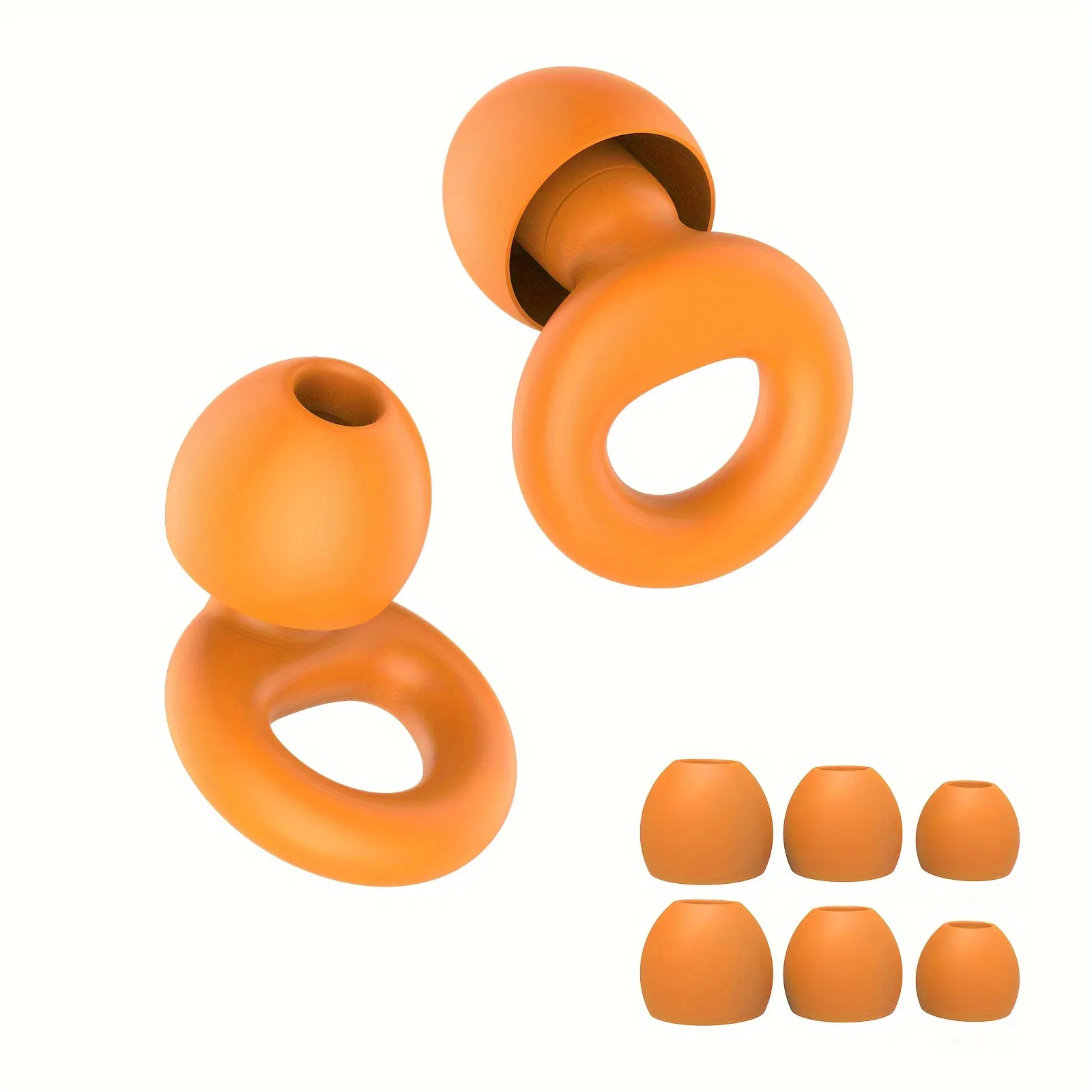 Soft NoiseReducing Ear Plugs for Sleep with 4 Sizes