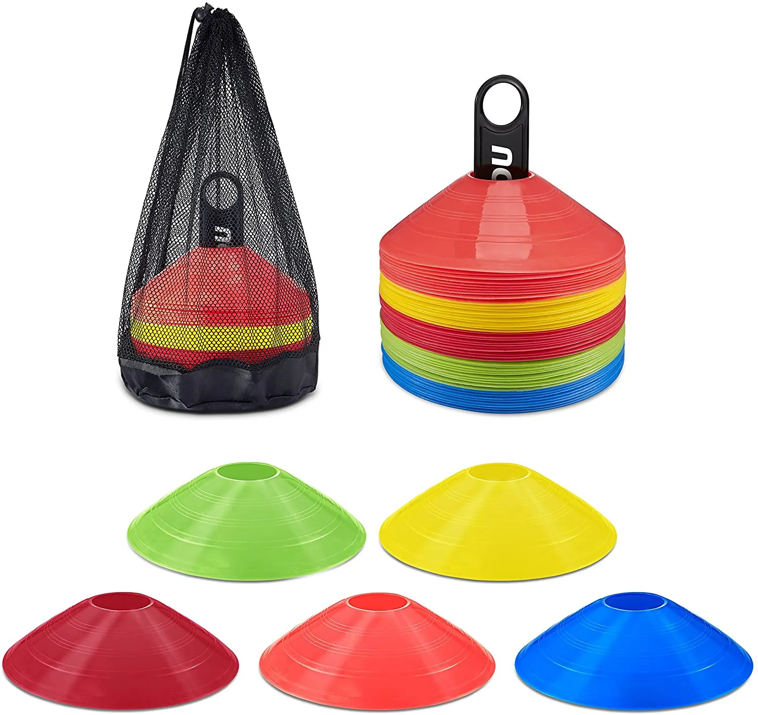 Sport Soccer Disc Cones Sets 50 Pack