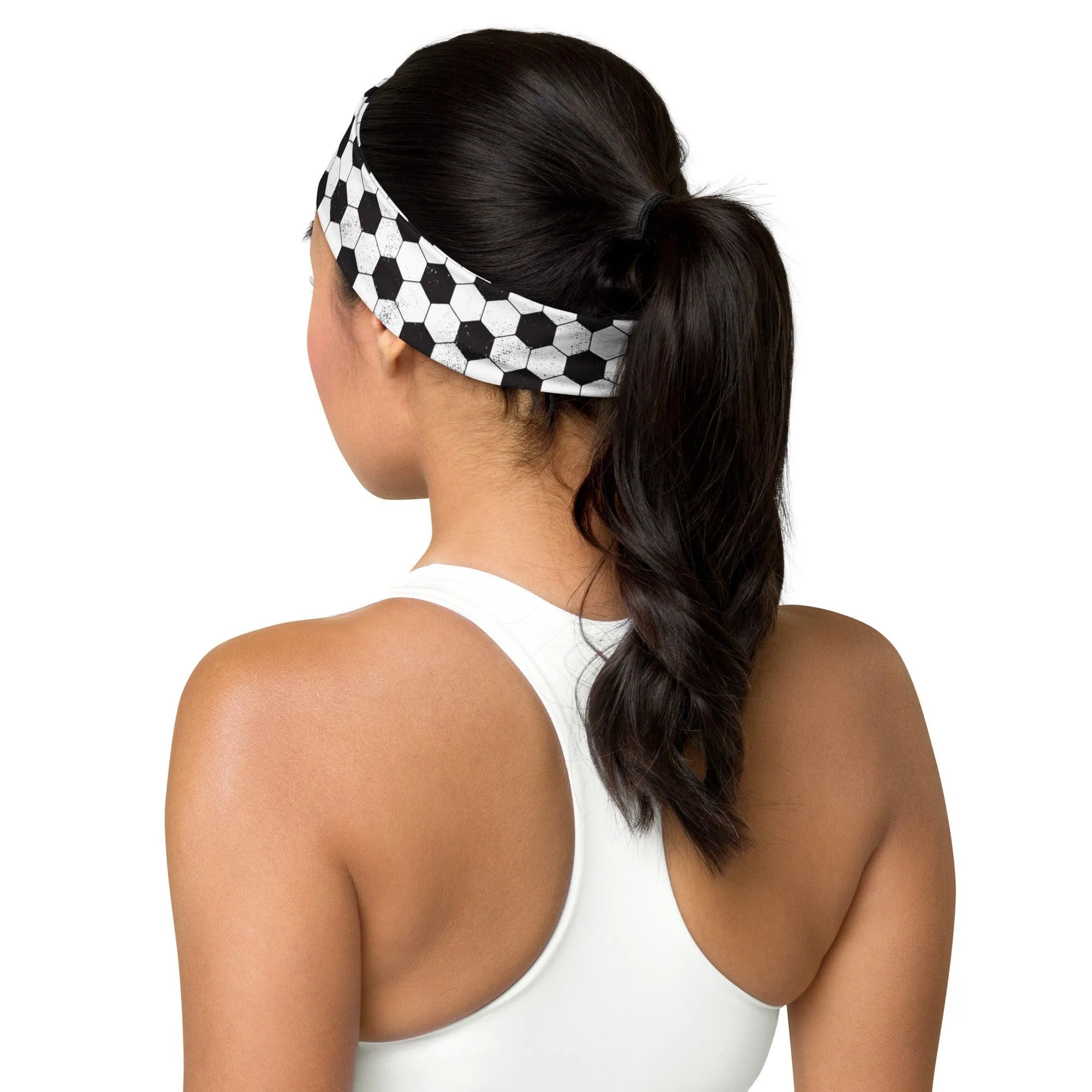 Sports Headband Soccer Ball Skin Patter Quick Dry Headband