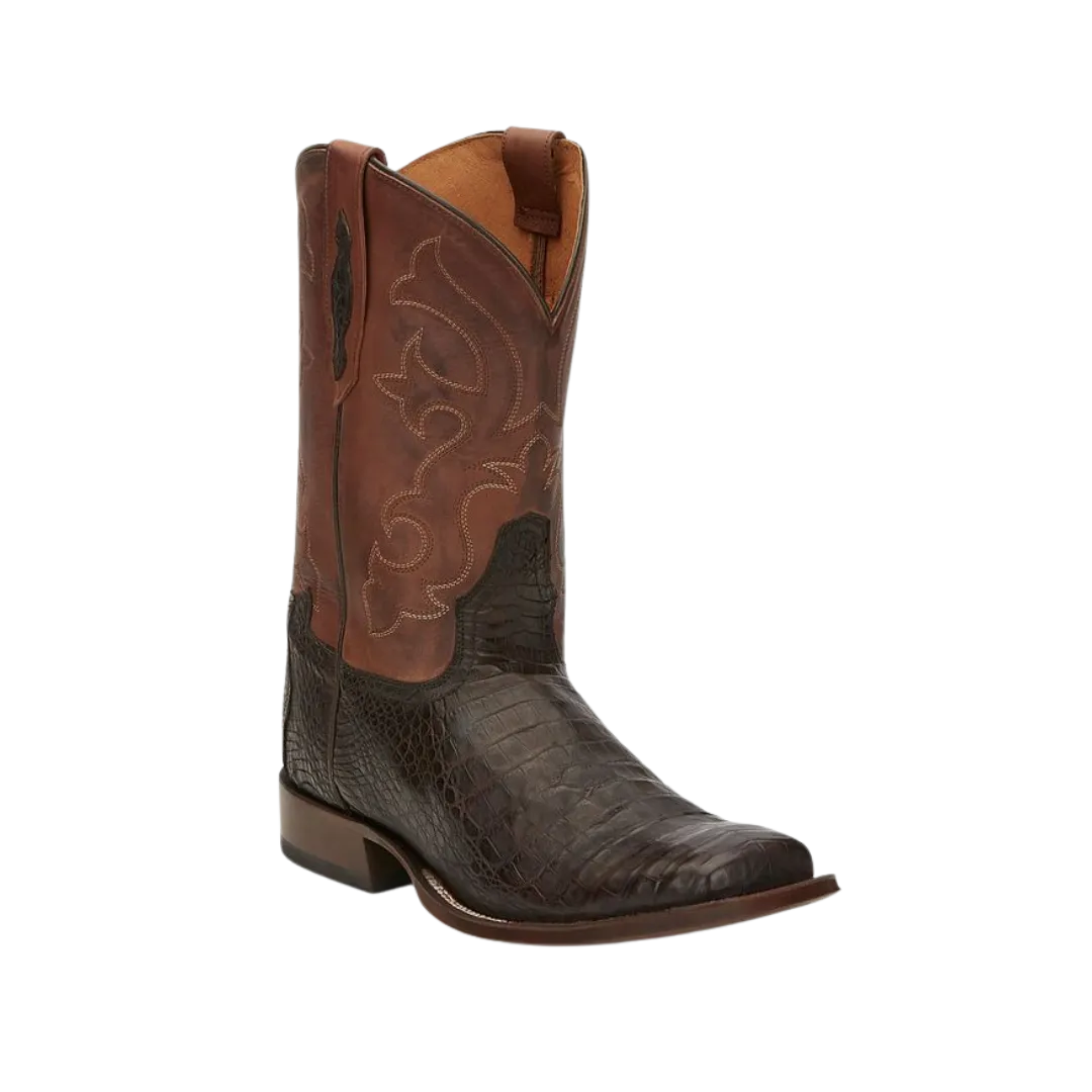 Tony Lama Men's Canyon Brown Caiman Boots