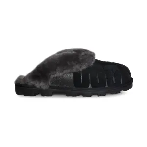 UGG Coquette Sparkle Black Slippers - Women's