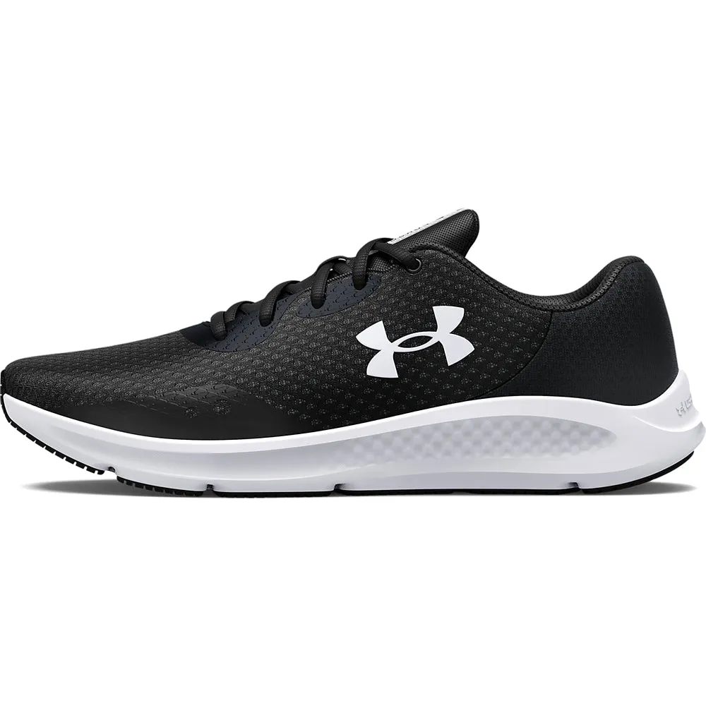 'Under Armour' Men's Charged Pursuit 3 - Black / White