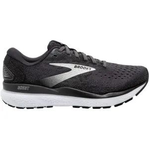 Women's Brooks Ghost 16 Black/Grey/White Mesh