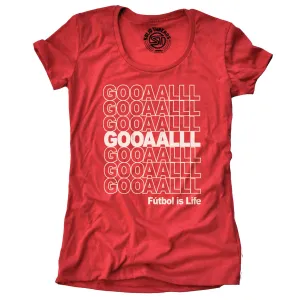 Women's Canada Soccer Gooaalll T-shirt