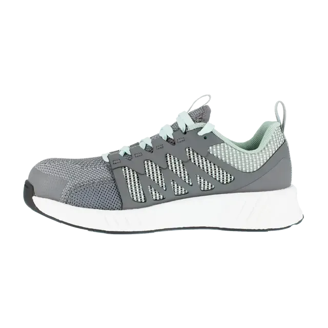 Women's Fusion Flexweave™ Composite-Toe Athletic Work Shoe Grey/Mint Green