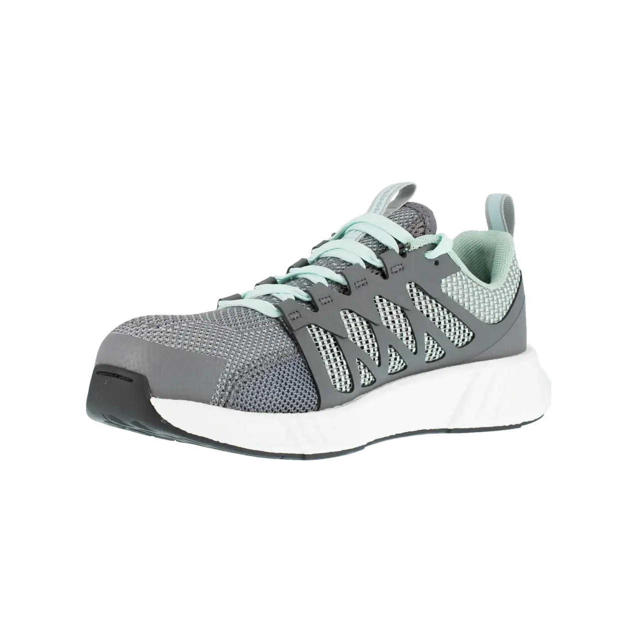 Women's Fusion Flexweave™ Composite-Toe Athletic Work Shoe Grey/Mint Green