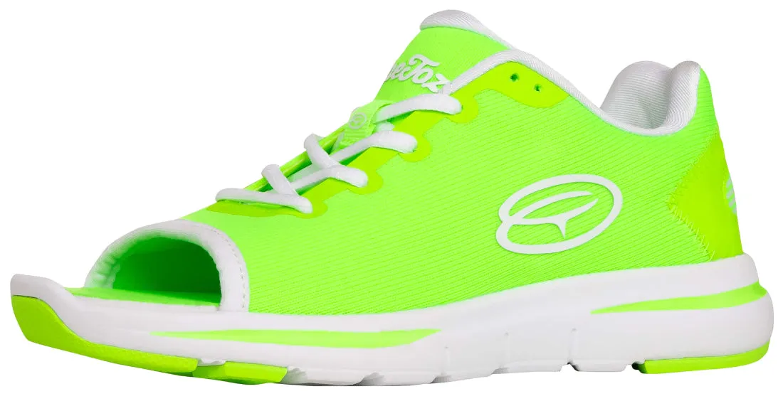 Women's Open Toe Sneaker Lime Green