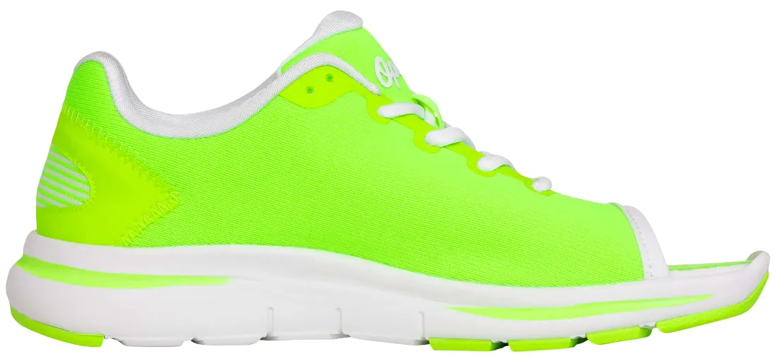 Women's Open Toe Sneaker Lime Green