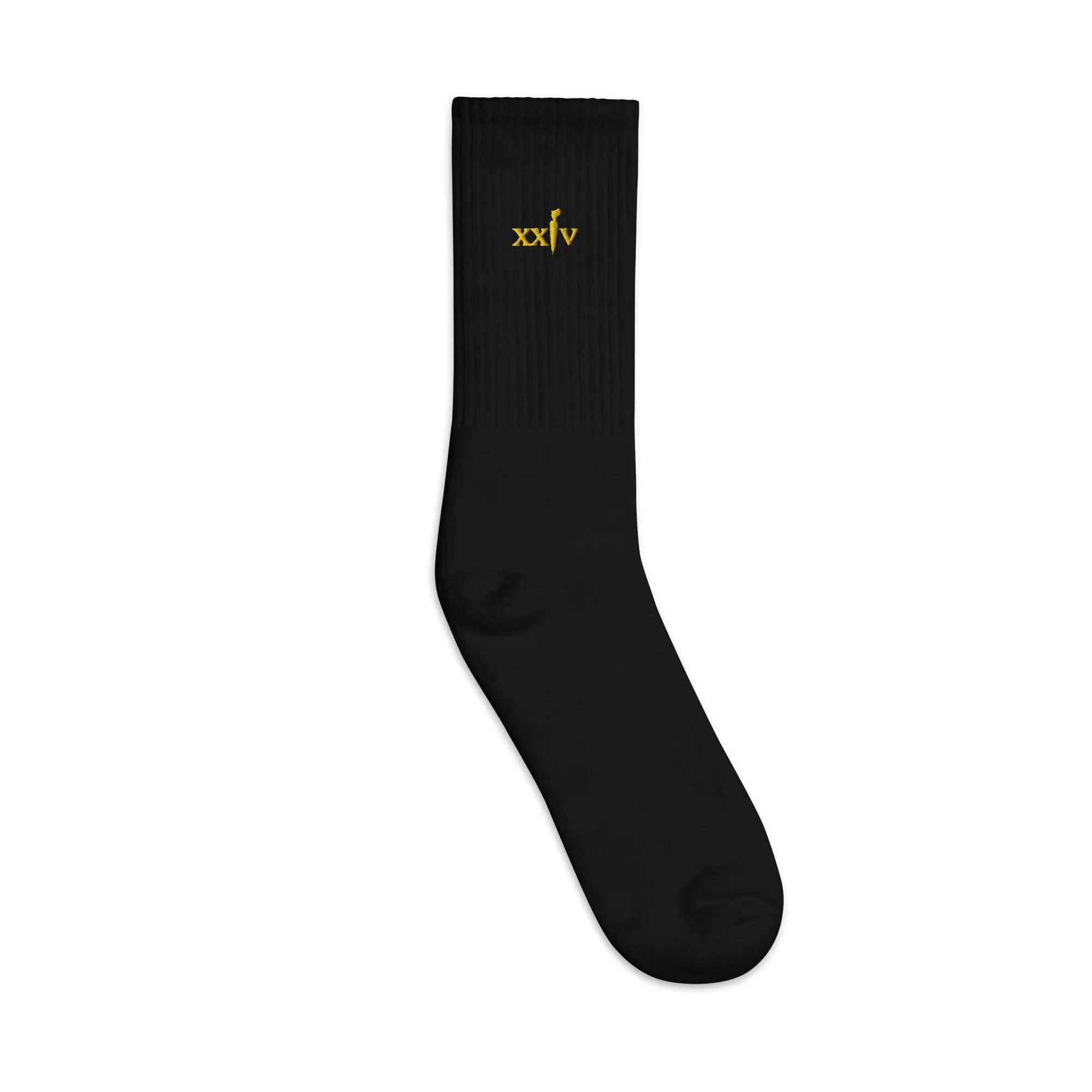 XXIV Embroidered Socks